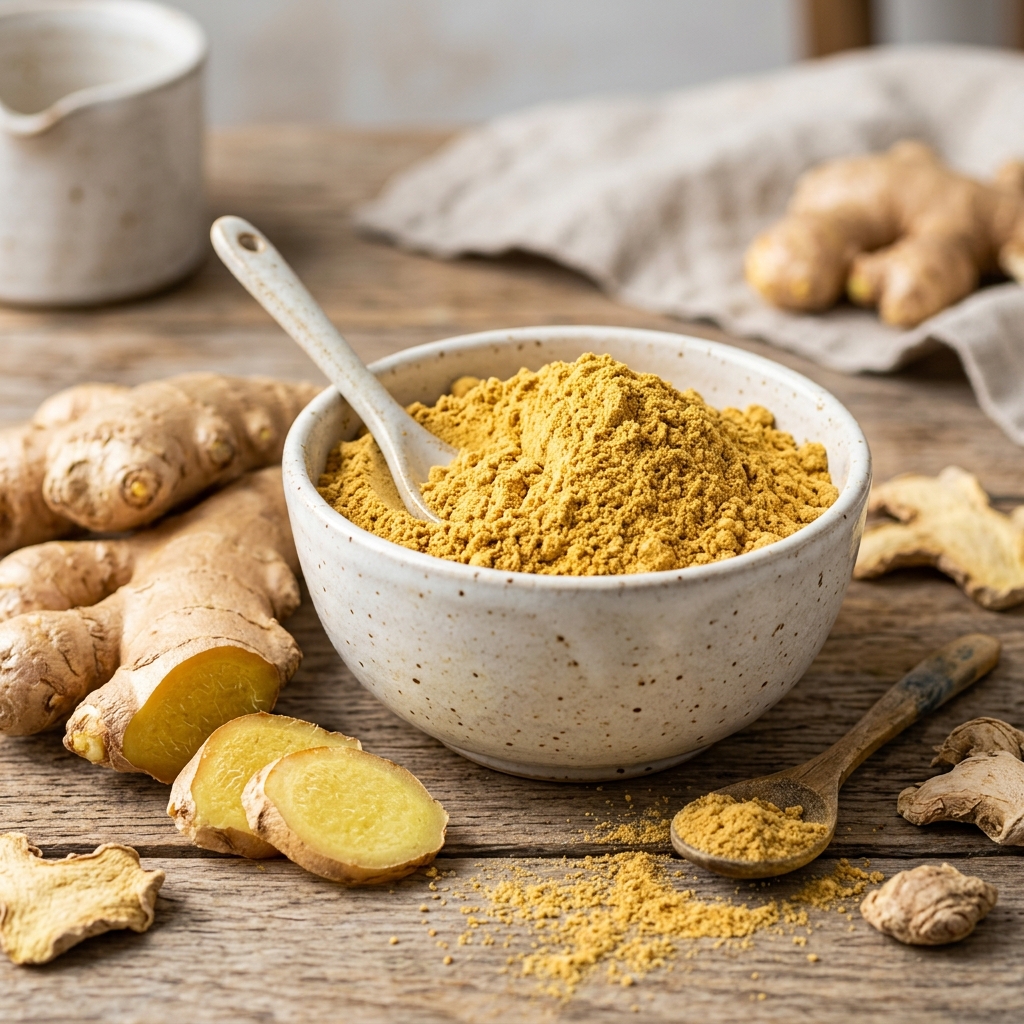 Dehydrated Ginger Powder from India: Specifications, Gingerol Content, and Industrial Applications